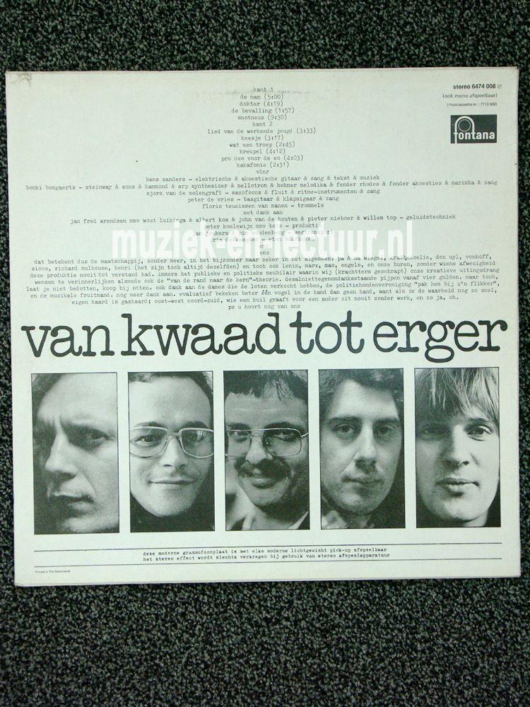 Van kwaad tot erger (oranje)