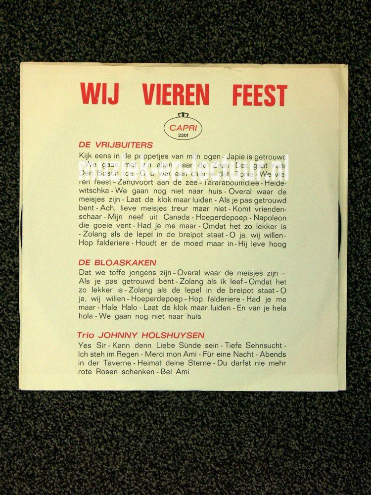 Wij vieren feest
