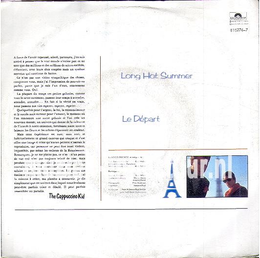 Long hot summer - Le depart