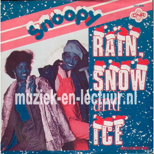 Rain, snow and ice - Wintertime