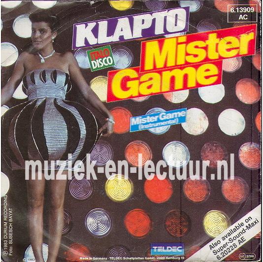 Mister game - Mister game (instr.)