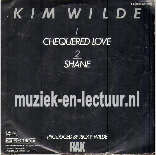 Chequered love - Shane