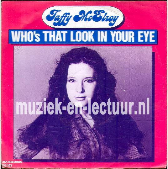 Who's that look in your eye? - Out of my mind