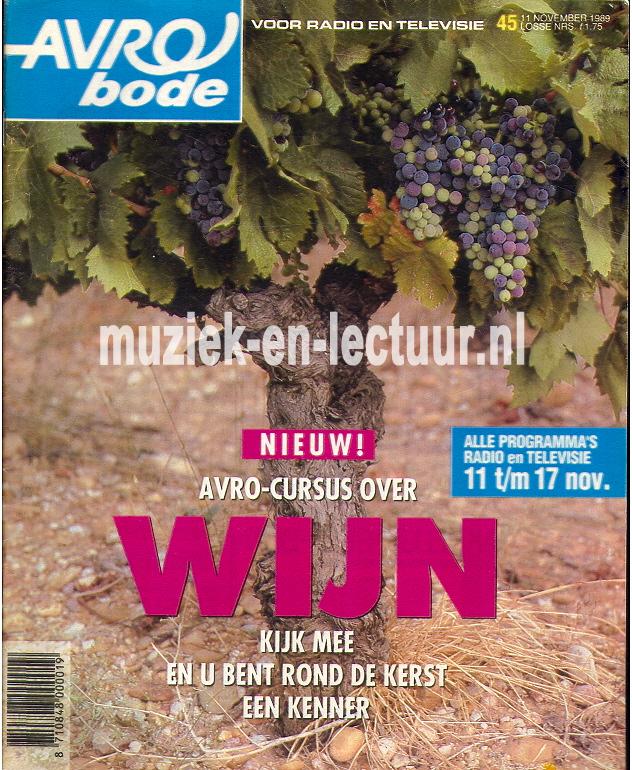 AVRO bode 1989, nr.45