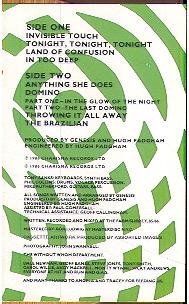 Invisible touch Invisible touch