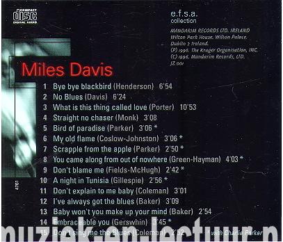 Jazz Masters Miles Davis