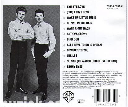 The Very Best Of The Everly Brothers