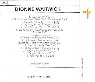 Dionne Warwick Dionne Warwick