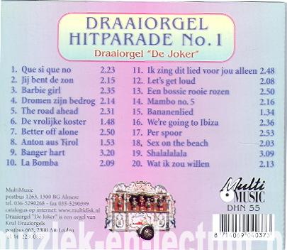 Draaiorgel hitparade nr. 1