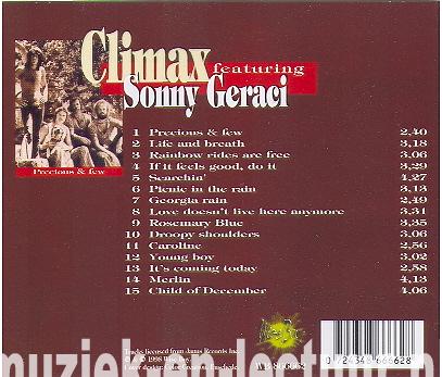 The best of Climax featuring Sonny Geraci