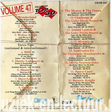 Polderpop Top 30, Volume 47
