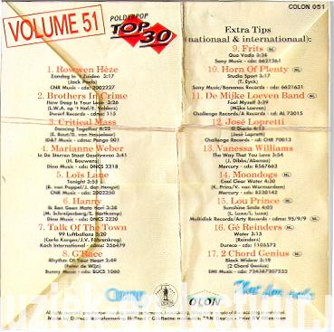 Polderpop Top 30, Volume 51