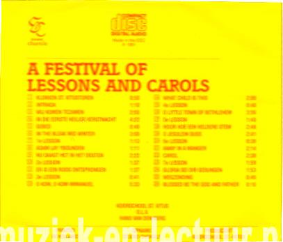 Festival of lessons and carols