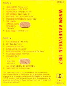 Warm aanbevolen 1987 Warm aanbevolen 1987