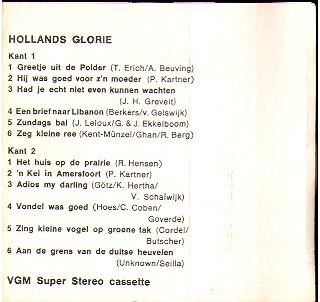 Hollands glorie Hollands glorie