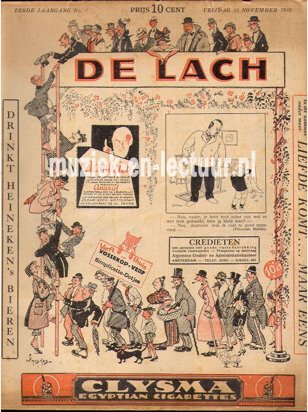 De Lach 1929 nr. 01