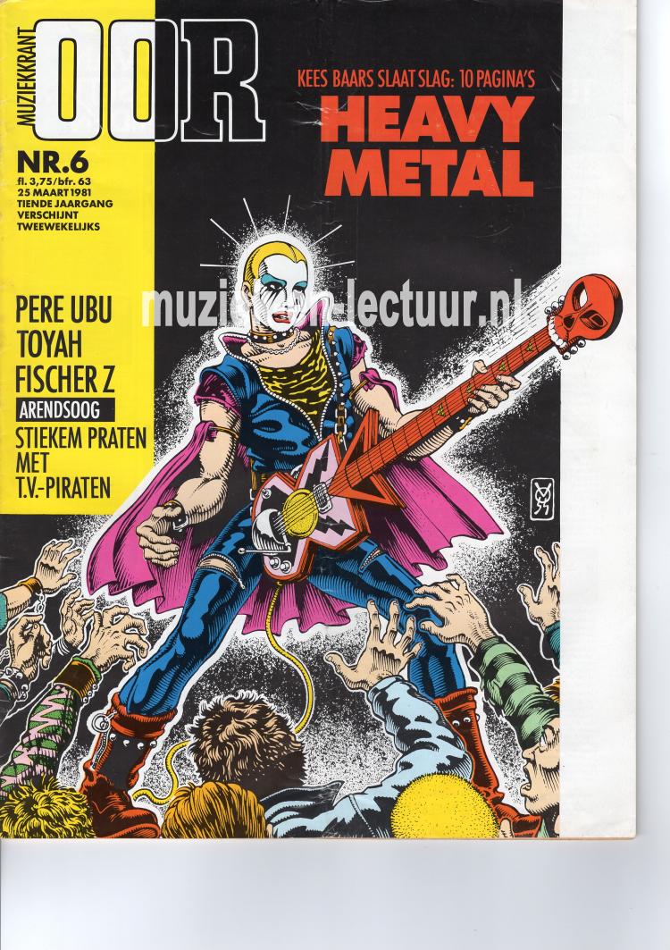 Muziekkrant Oor 1981 nr. 06