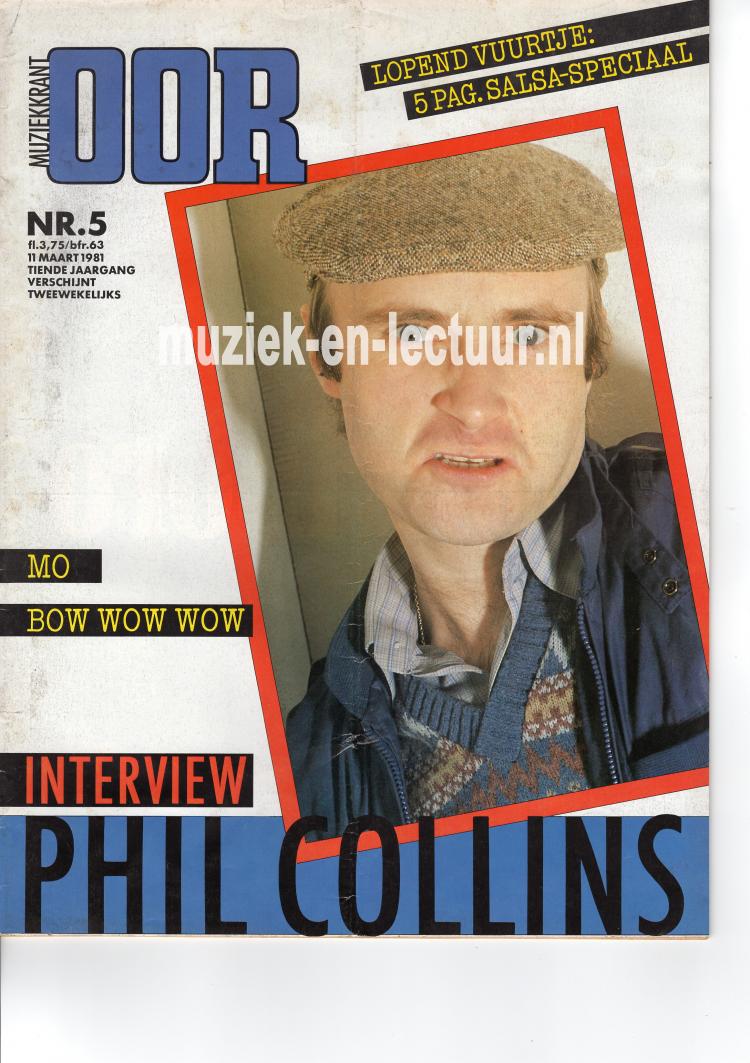 Muziekkrant Oor 1981 nr. 05