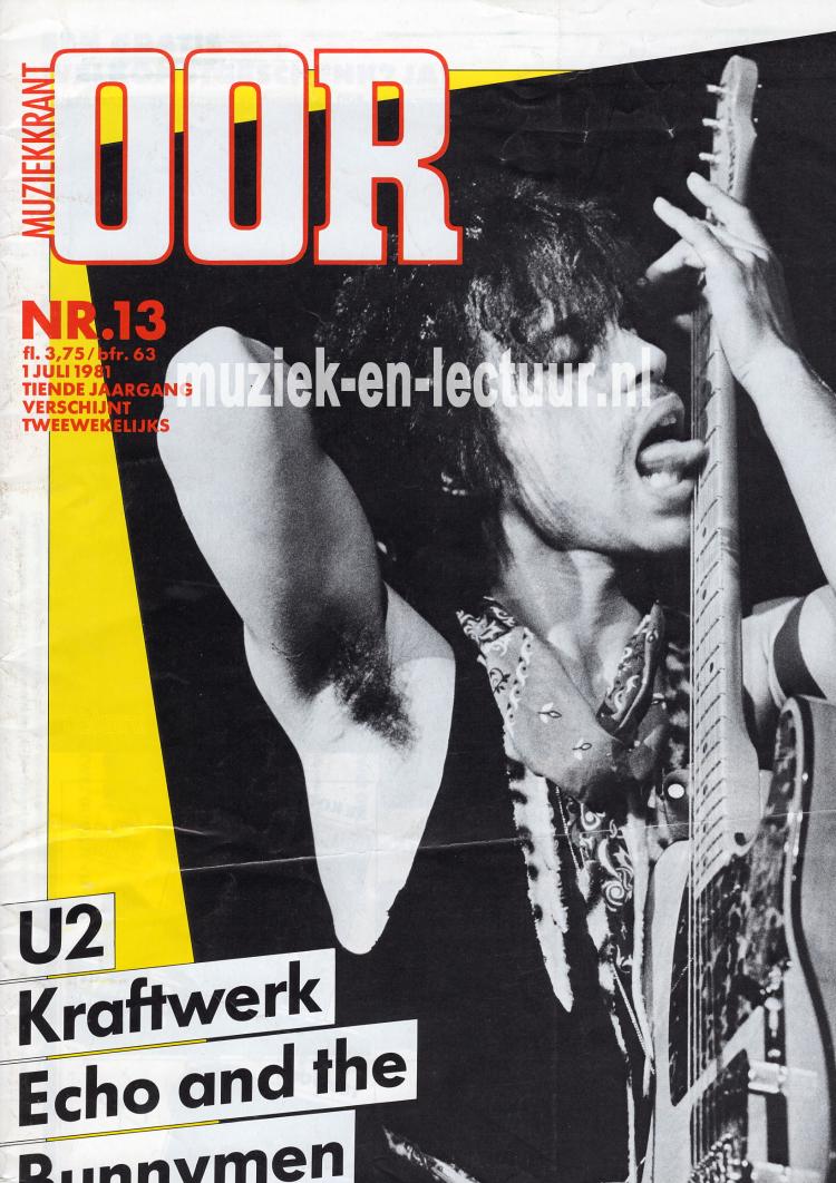 Muziekkrant Oor 1981 nr. 13
