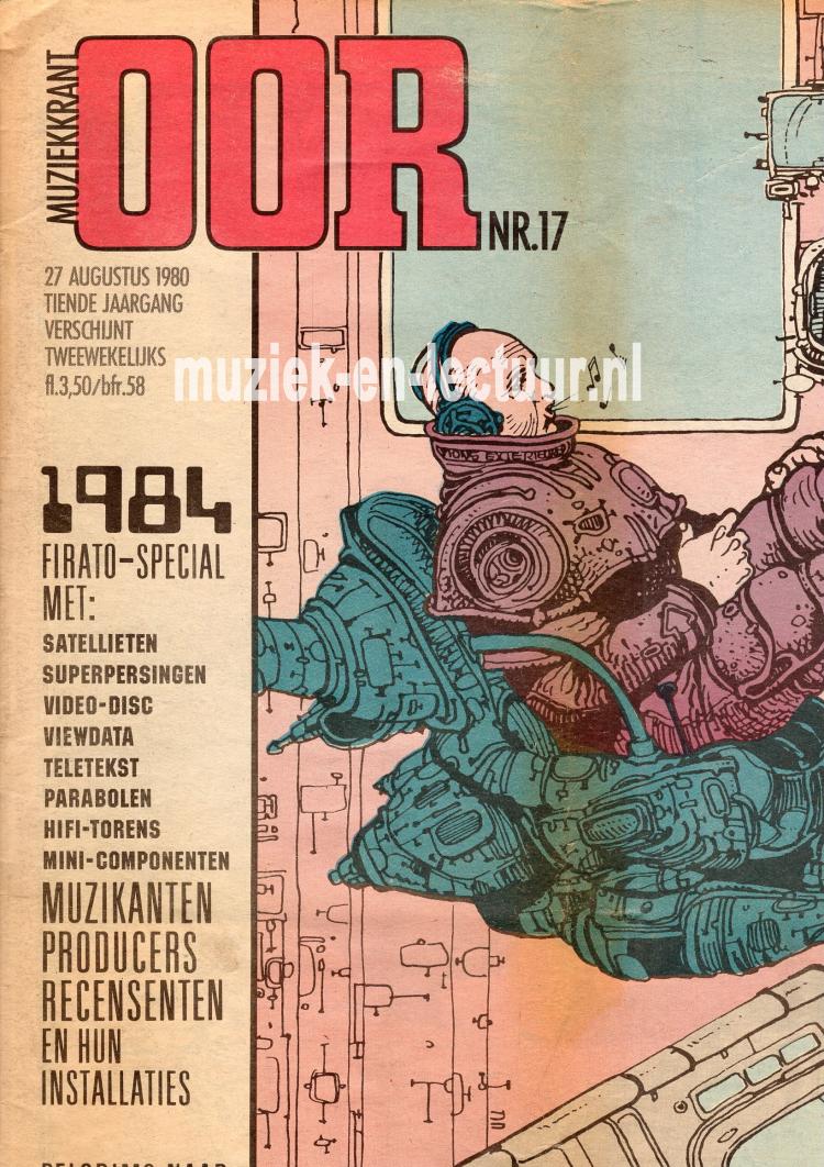Muziekkrant Oor 1980 nr. 17