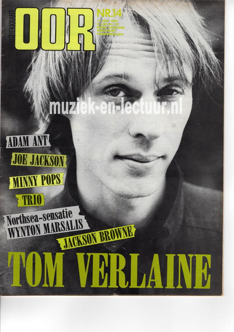 Muziekkrant Oor 1982 nr. 14