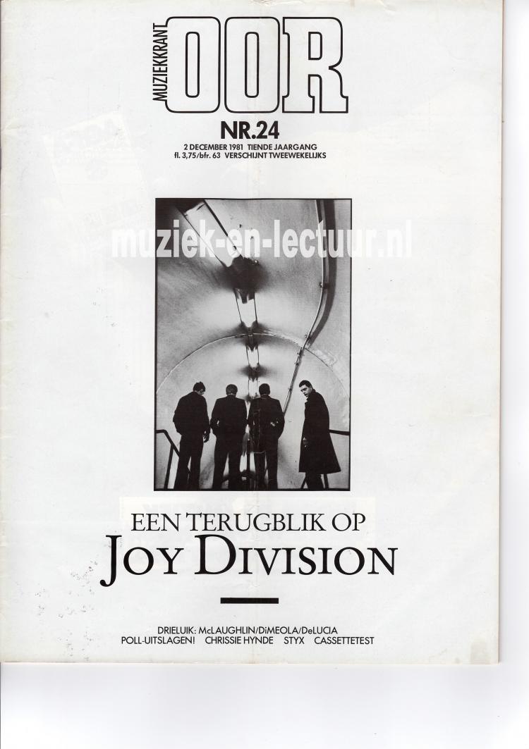 Muziekkrant Oor 1981 nr. 24