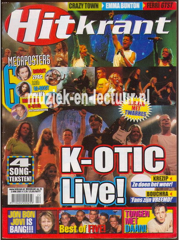 Hitkrant 2001 nr. 22