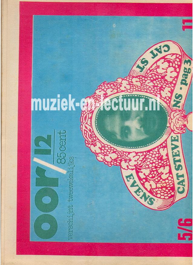 Muziekkrant Oor 1971 nr. 12