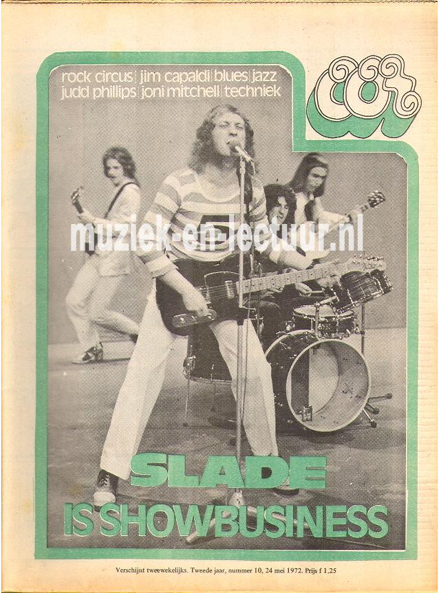 Muziekkrant Oor 1972 nr. 10