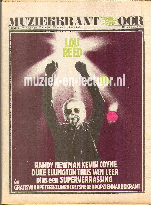 Muziekkrant Oor 1974 nr. 11