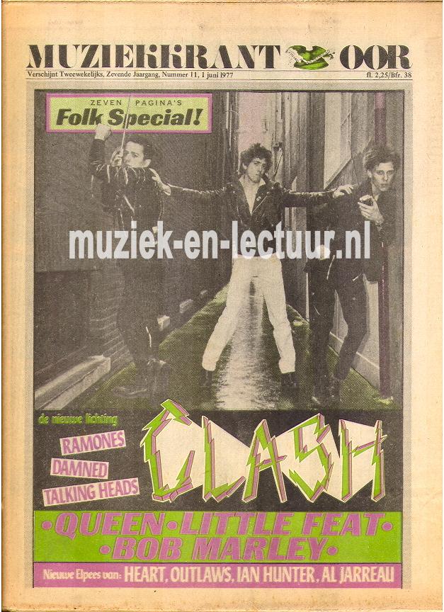 Muziekkrant Oor 1977 nr. 11