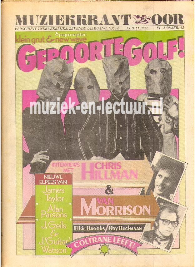 Muziekkrant Oor 1977 nr. 14