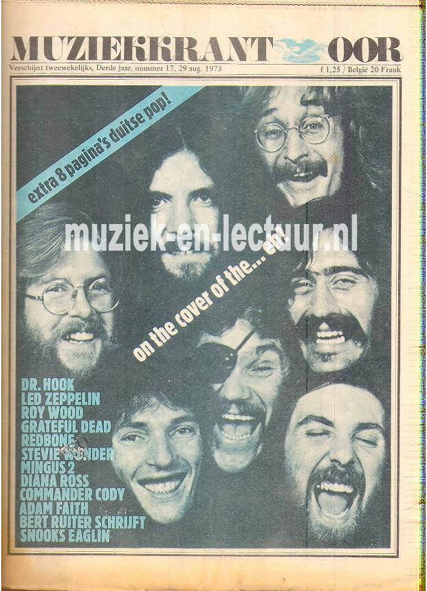 Muziekkrant Oor 1973 nr. 17