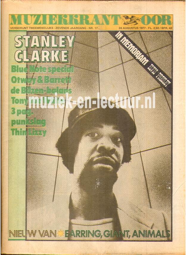 Muziekkrant Oor 1977 nr. 17 Muziekkrant Oor 1977 nr. 17