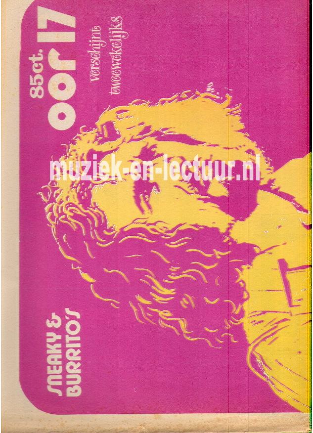 Muziekkrant Oor 1971 nr. 17 Muziekkrant Oor 1971 nr. 17