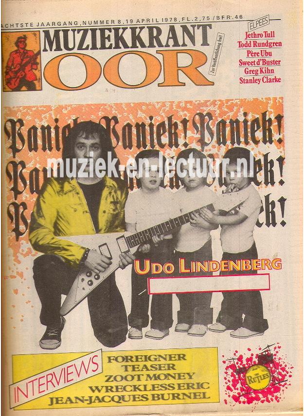 Muziekkrant Oor 1978 nr. 08