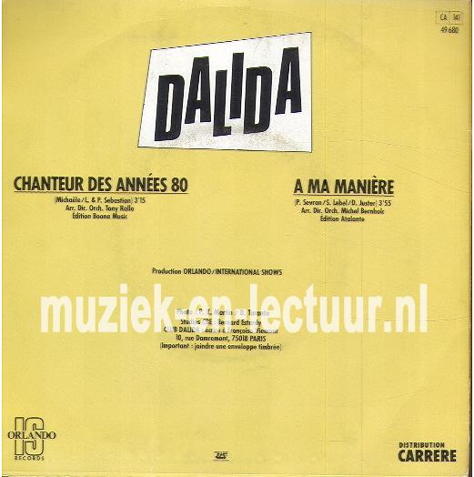 Chanteur des annees 80 - A ma maniere Chanteur des annees 80 - A ma maniere