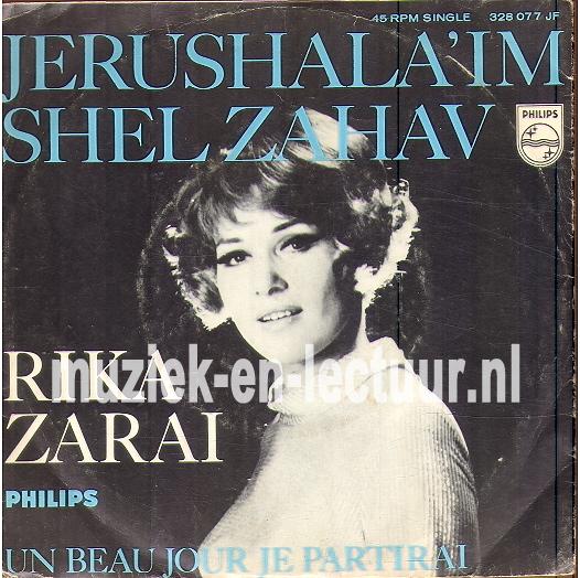 Jerusahla'im shel zahav - Un beau jour je partirai