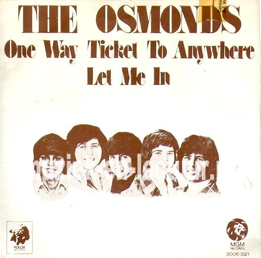 One way ticket to anywhere - Let me in
