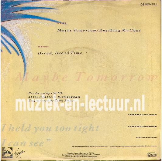 Maybe tomorrow - Dread, dread time