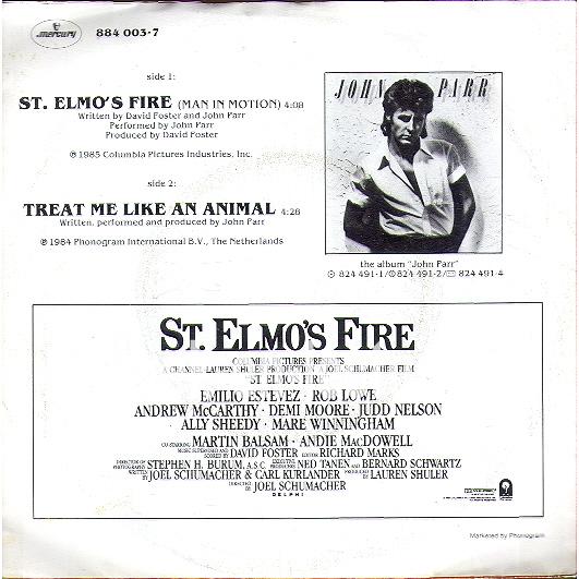 St. Elmo's fire - Treat me like an animal St. Elmo's fire - Treat me like an animal