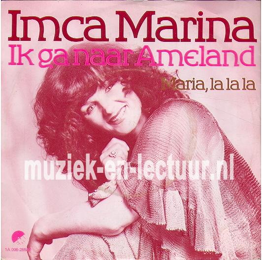 Ik ga naar Ameland - Maria, la la la