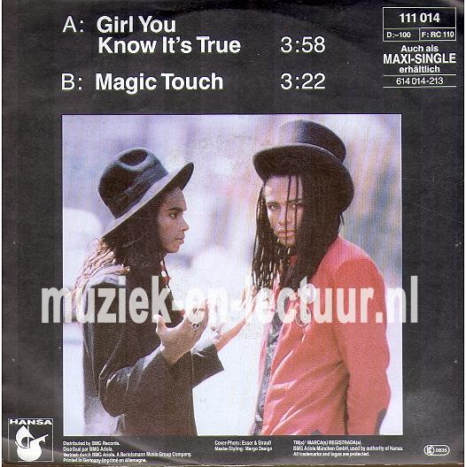 Girl you know it's true - Magic touch