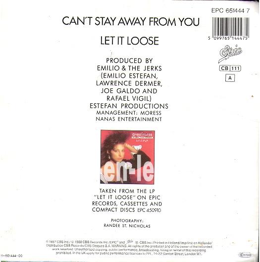 Can't stay away from you - Let it loose