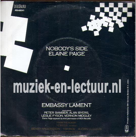 Nobody's side - Embassy lament