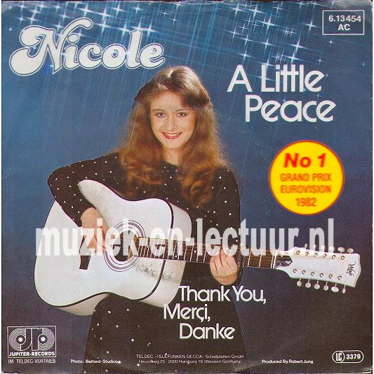 A little peace - Thank you, merci, danke