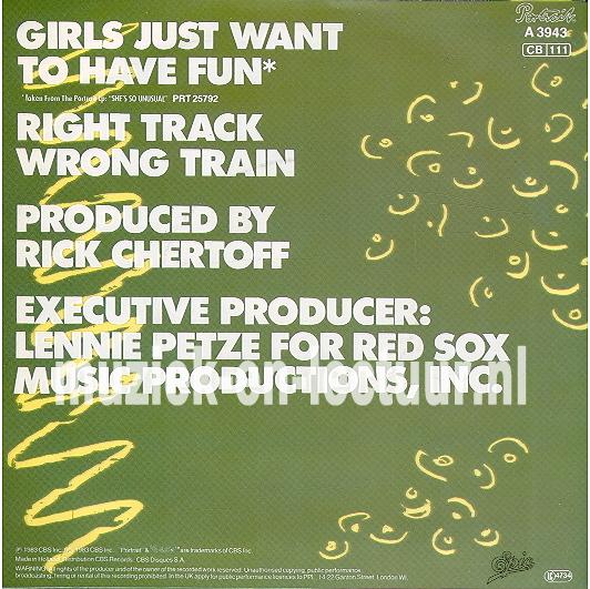 Girls just want to have fun - Right track wrong train