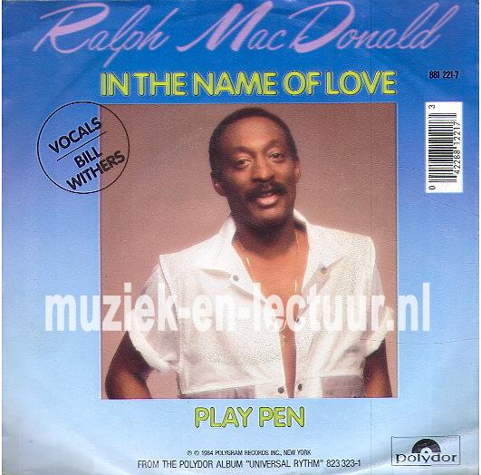 In the name of love - Play pen