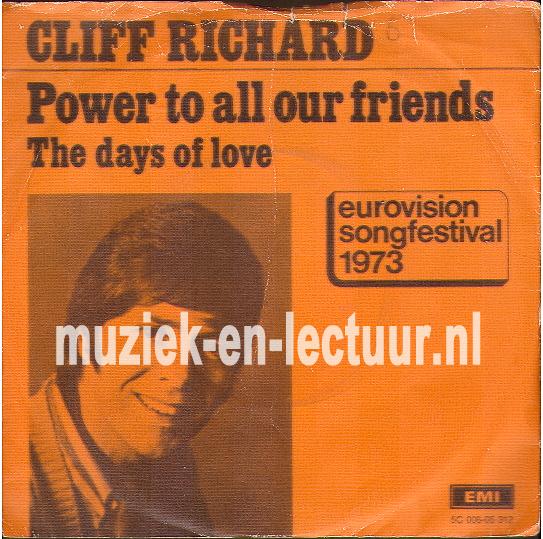Power to all our friends - The days of love