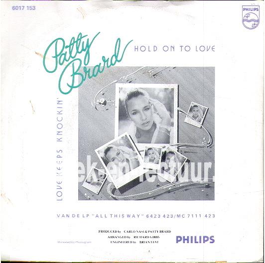 Hold on to love - Love keeps knockin' Hold on to love - Love keeps knockin'